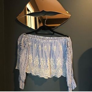 Off the shoulder top